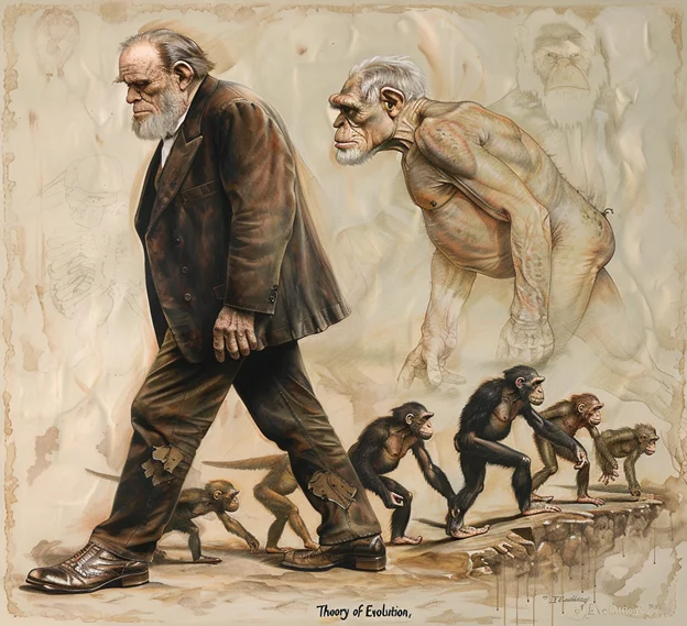 Figure 6: Darwin's Theory of Evolution