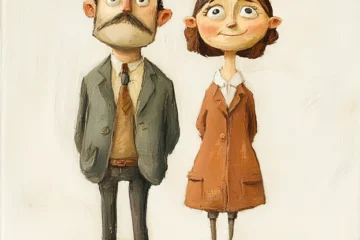 Comparison of Short Man and Woman