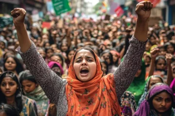 The Youth Protestors In Bangladesh